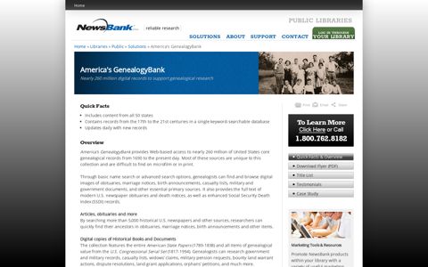 America's GenealogyBank | NewsBank