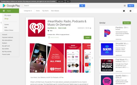 iHeartRadio: Radio, Podcasts & Music On Demand - Apps on ...
