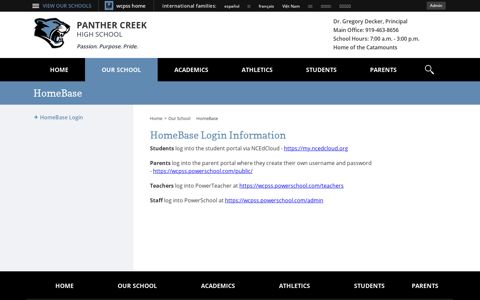 HomeBase / HomeBase Login - Wake County Public Schools