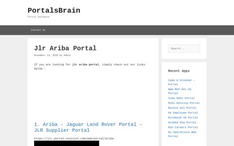 Jlr Ariba - Ariba - Jaguar Land Rover Portal - Jlr Supplier Portal