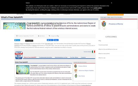 Free Wifi Italy Initiative - Blog - Firenze Lodging