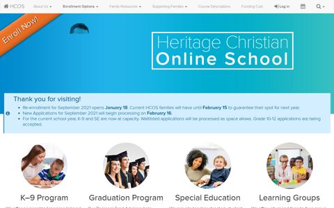 Heritage Christian Online School
