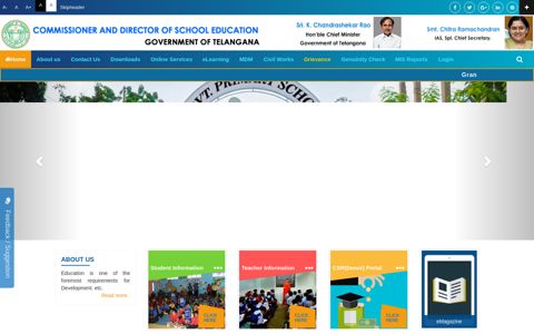 ISMS - Telangana State Portal