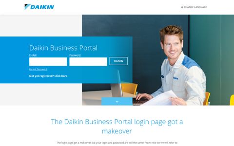 Login | Daikin - Choose your Daikin Business portal