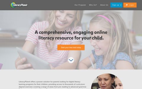 Parents - LiteracyPlanet
