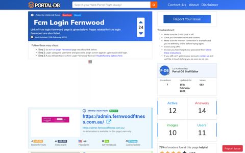 Fcm Login Fernwood - Portal-DB.live