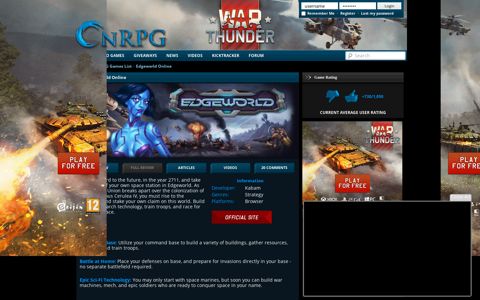 Edgeworld Online | OnRPG