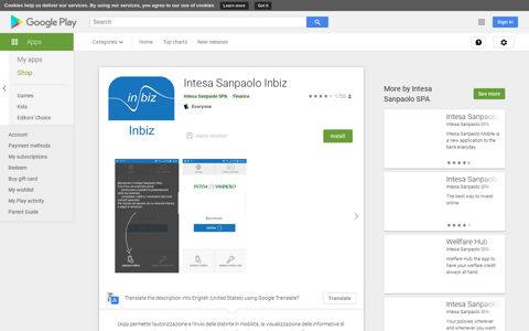 Intesa Sanpaolo Inbiz - Apps on Google Play