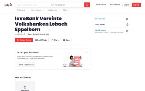 levoBank Vereinte Volksbanken Lebach Eppelborn - Banks ...