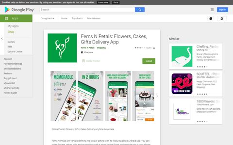Ferns N Petals: Flowers, Cakes, Gifts Delivery App - Apps on ...