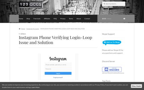 Instagram Phone Verifying Login-Loop Issue and Solution ...