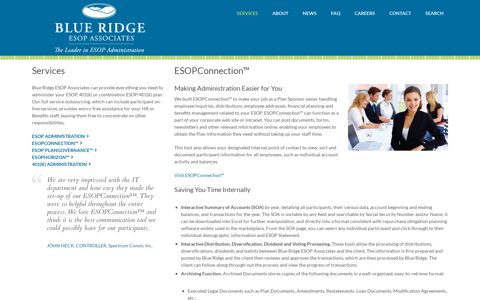 ESOPConnection - Blue Ridge ESOP Associates