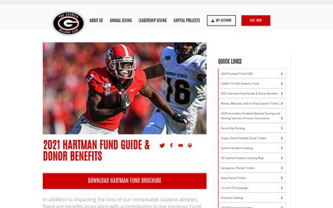 2020 Hartman Fund Guide & Donor Benefits | The Georgia ...
