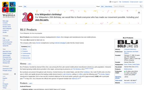 BLU Products - Wikipedia
