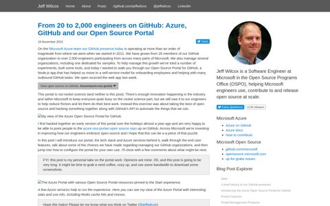 From 20 to 2,000 engineers on GitHub: Azure, GitHub and our ...