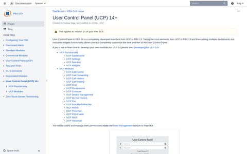 User Control Panel (UCP) 14+ - FreePBX Wiki
