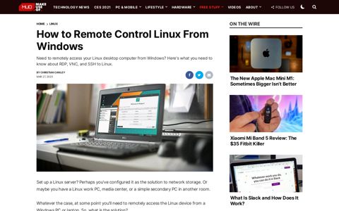 How to Remote Control Linux From Windows - MakeUseOf