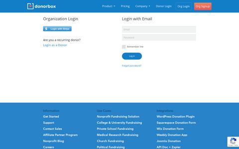 Donorbox Org Login - Donation Website for Nonprofits