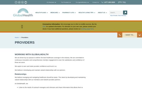 Providers - GlobalHealth
