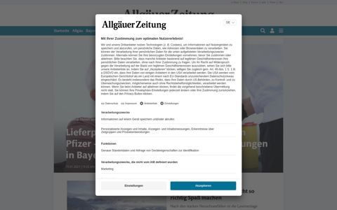 Allgäuer Zeitung - Aktuelle Nachrichten aus dem Allgäu und ...