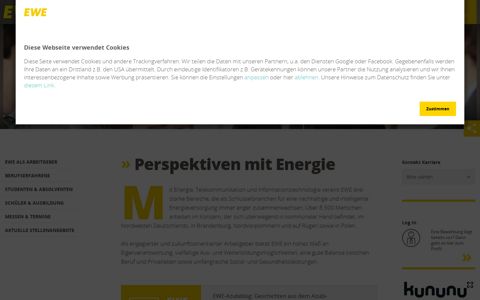 Karriere & Perspektiven mit Energie | EWE AG