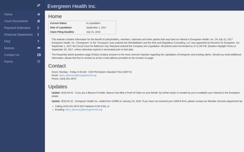Evergreen Health Inc.