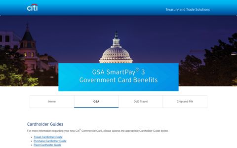 GSA SmartPay 3 Government Card Benefits