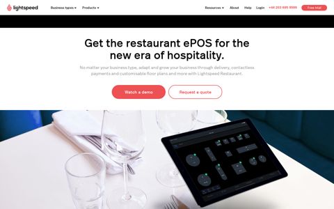 Restaurant ePOS System | Lightspeed POS