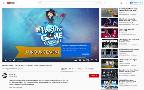 Hasbro Game Channel Announcement Trailer ... - YouTube