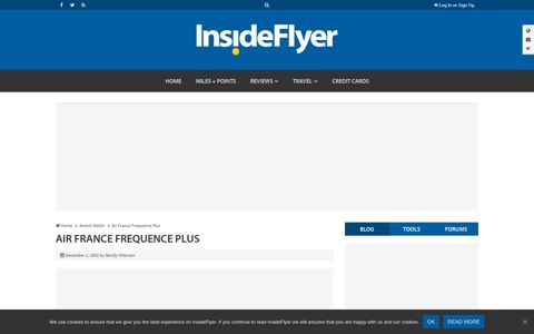 Air France Frequence Plus - InsideFlyer
