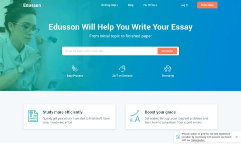 Edusson.com: Custom Essay Writing Service Online