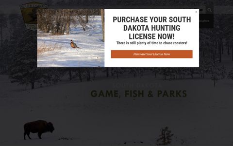 South Dakota Game, Fish, and Parks - State of South Dakota