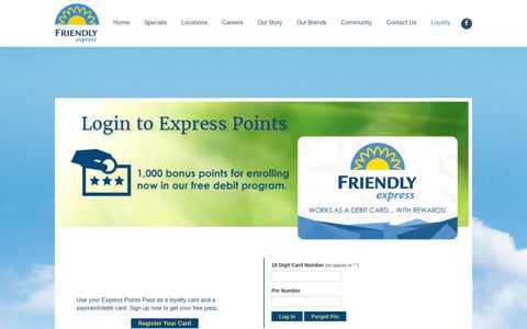 Friendly Express - Loyalty