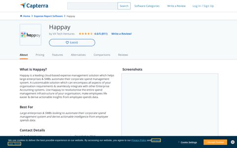 Happay Reviews and Pricing - 2020 - Capterra