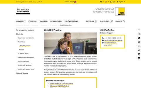 UNIGRAZonline - University of Graz
