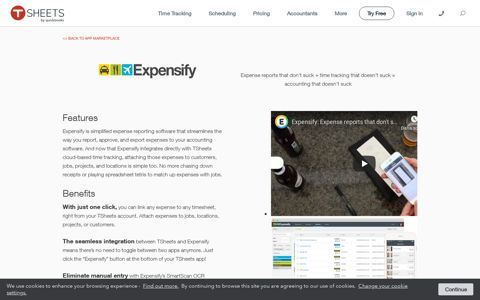 Expensify + TSheets for Easy Expense and Time Tracking