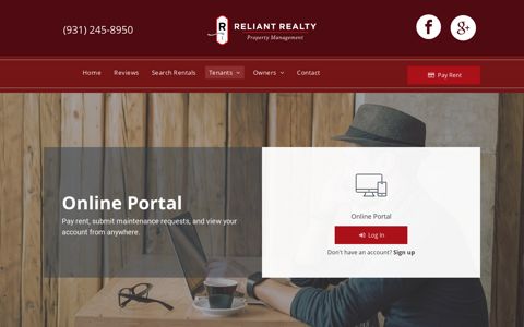 Tenant Portal - Reliant Realty Property Management