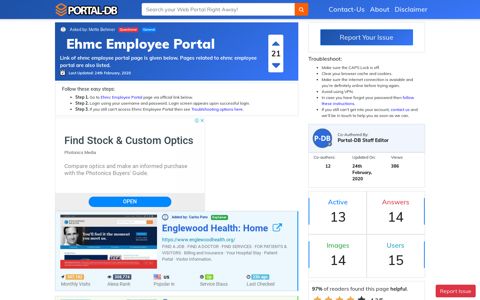 Ehmc Employee Portal