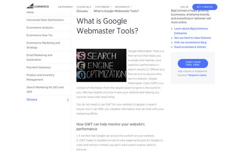 What is Google Webmaster Tools? | BigCommerce