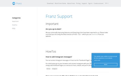 Support - Franz