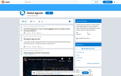 Global Agenda - Reddit