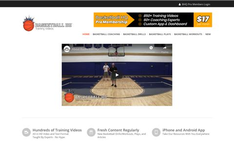 Basketball HQ Training Videos Homepage - Basketball HQ