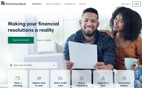 First Citizens Bank: Personal Banking, Credit Cards, Loans
