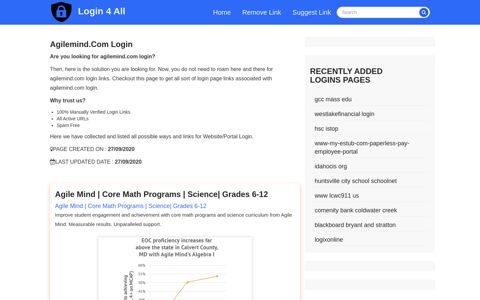 agilemind.com login - Official Login Page [100% Verified]