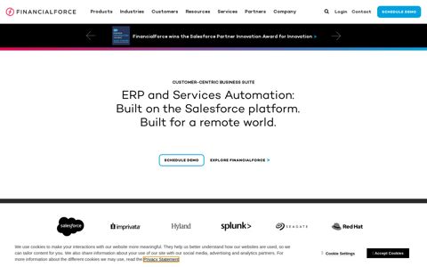 FinancialForce | Cloud Salesforce Platform ERP Software Apps