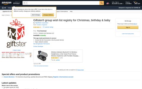 Giftster® group wish list registry for Christmas ... - Amazon.com