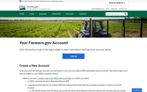 Access Your Farmers.gov Account | Farmers.gov: Resources ...