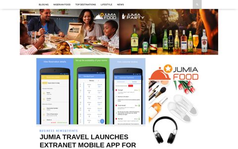 JUMIA TRAVEL LAUNCHES EXTRANET MOBILE APP FOR ...