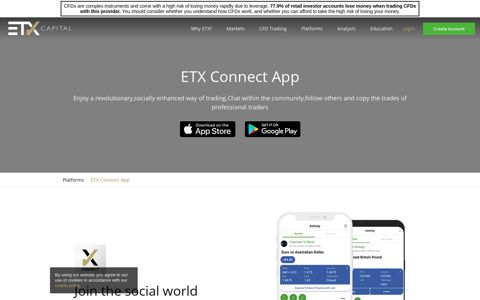 ETX Connect | Our brand-new social trading app | ETX Capital
