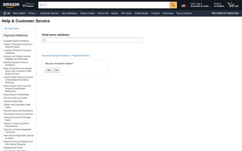 Manage Your Amazon Store Card Account or Amazon Credit